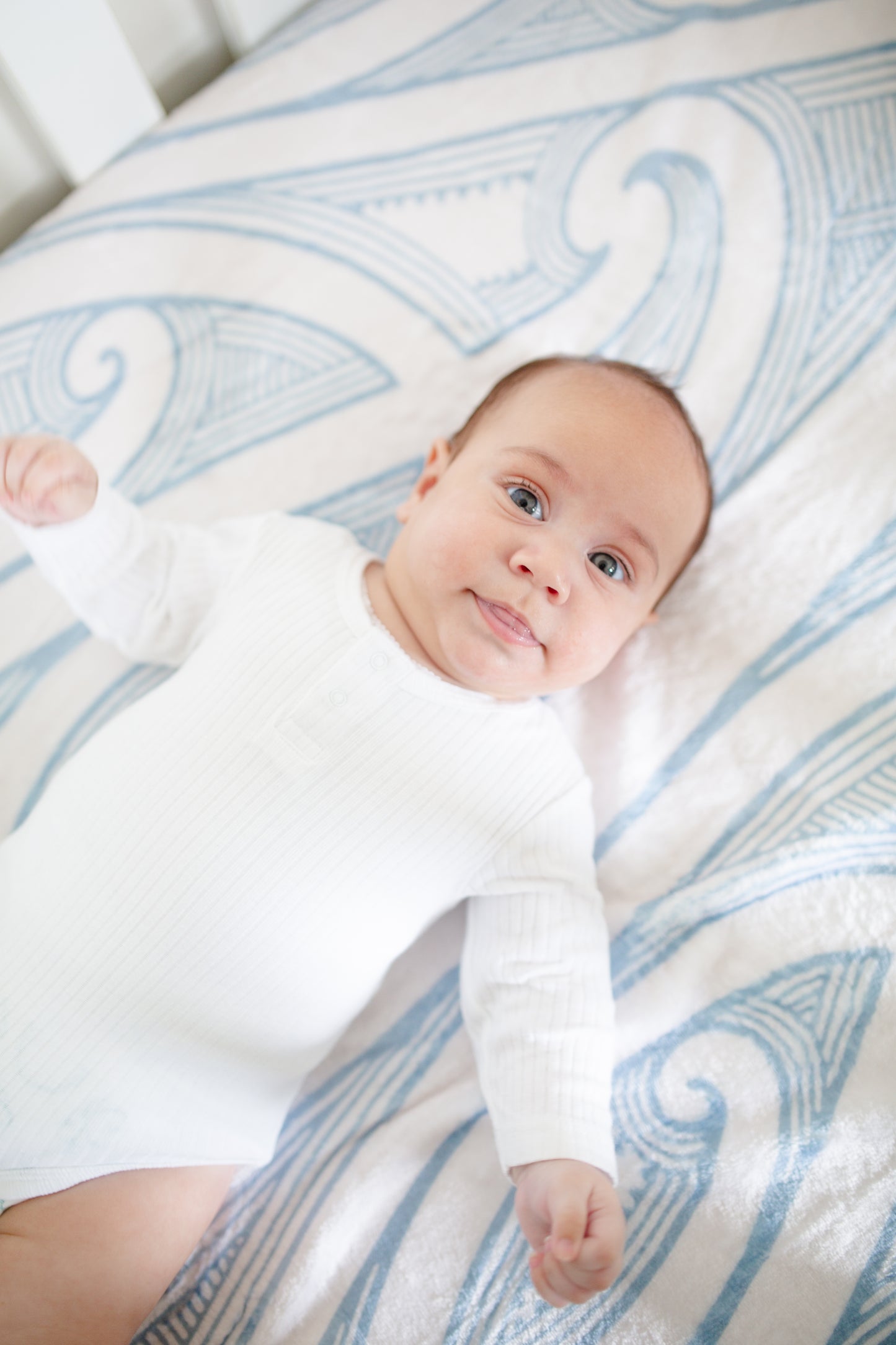Cot Size Minky Paraikete - Kahurangi