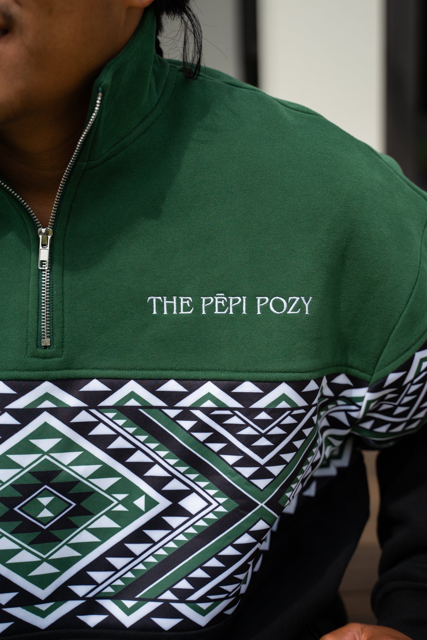 Kākāriki Quarter Zip - Adults