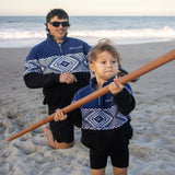 Tamariki Tāniko 1/4 Zip - Kahurangi