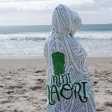 Kākāriki Tamariki Hooded Towel