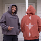 *Pre-order* Kaitiaki Adults Hoodie - Rust