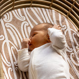 Manaaki Fitted Bassinet Sheet - Parauri