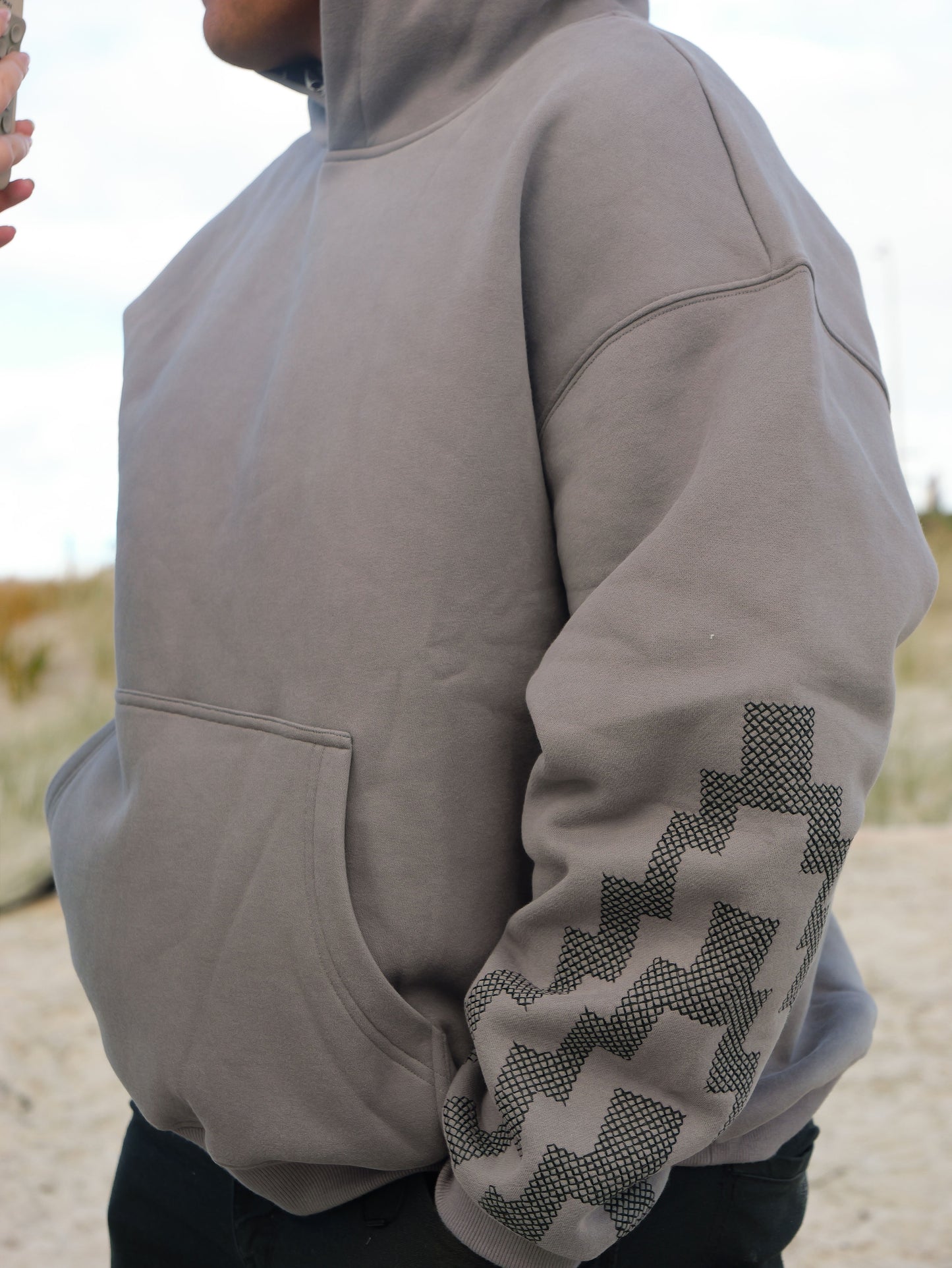 The Poutama Hoodie - Slate Grey
