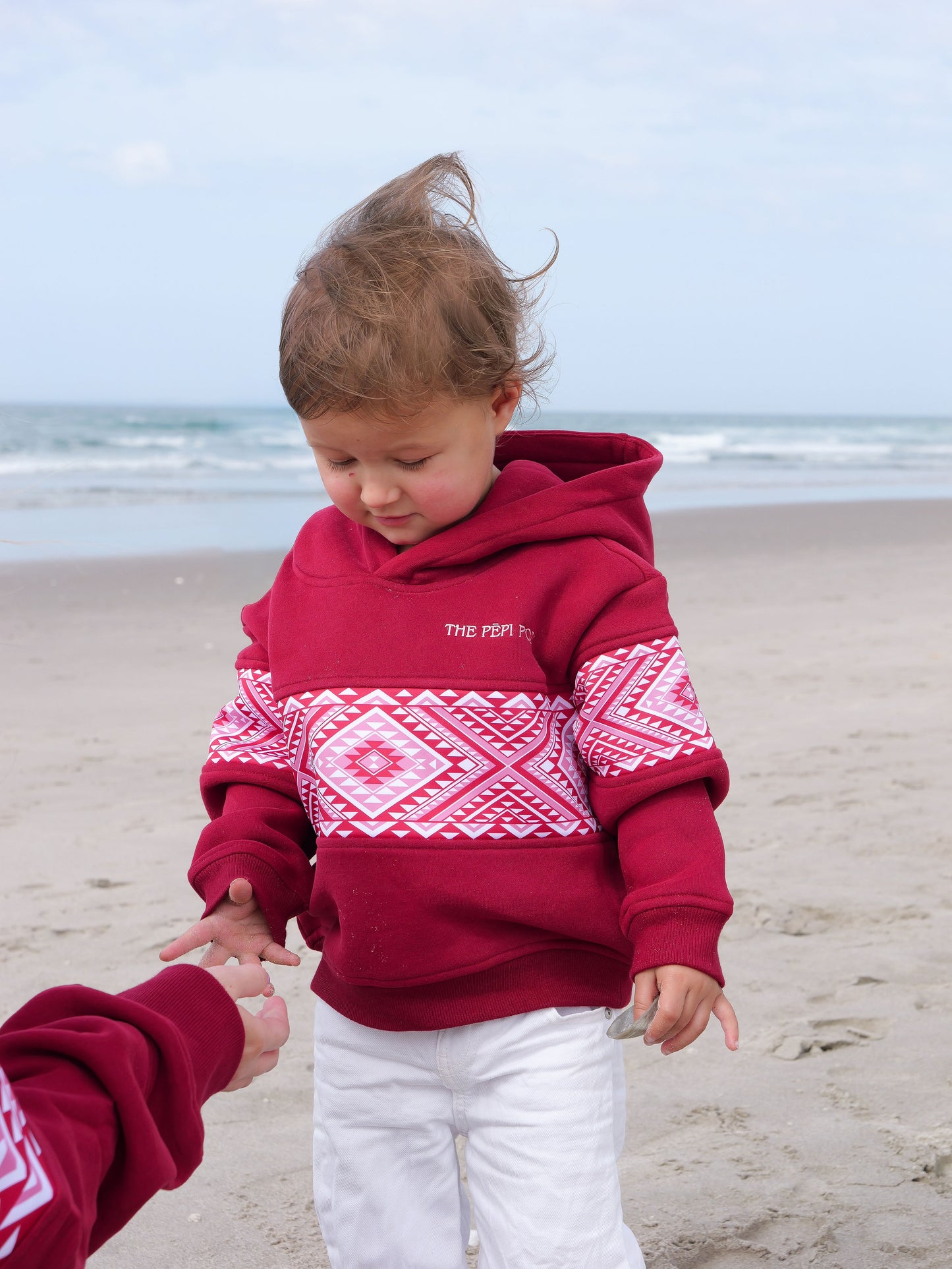 Māwhero Tāniko Hoodie - Tamariki