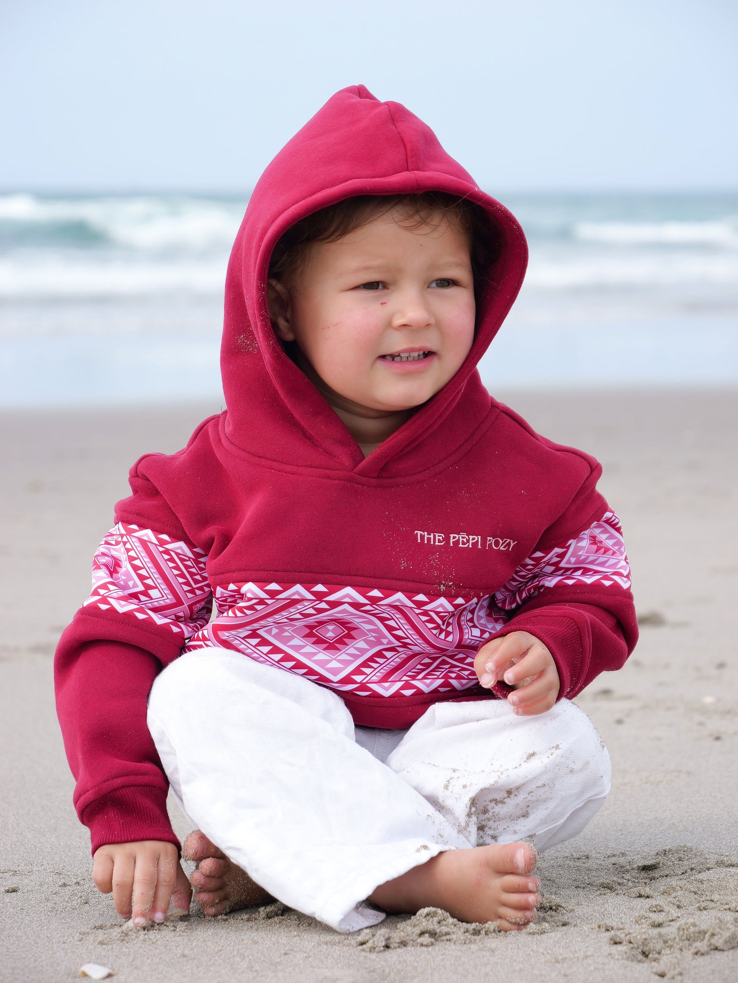 Māwhero Tāniko Hoodie - Tamariki