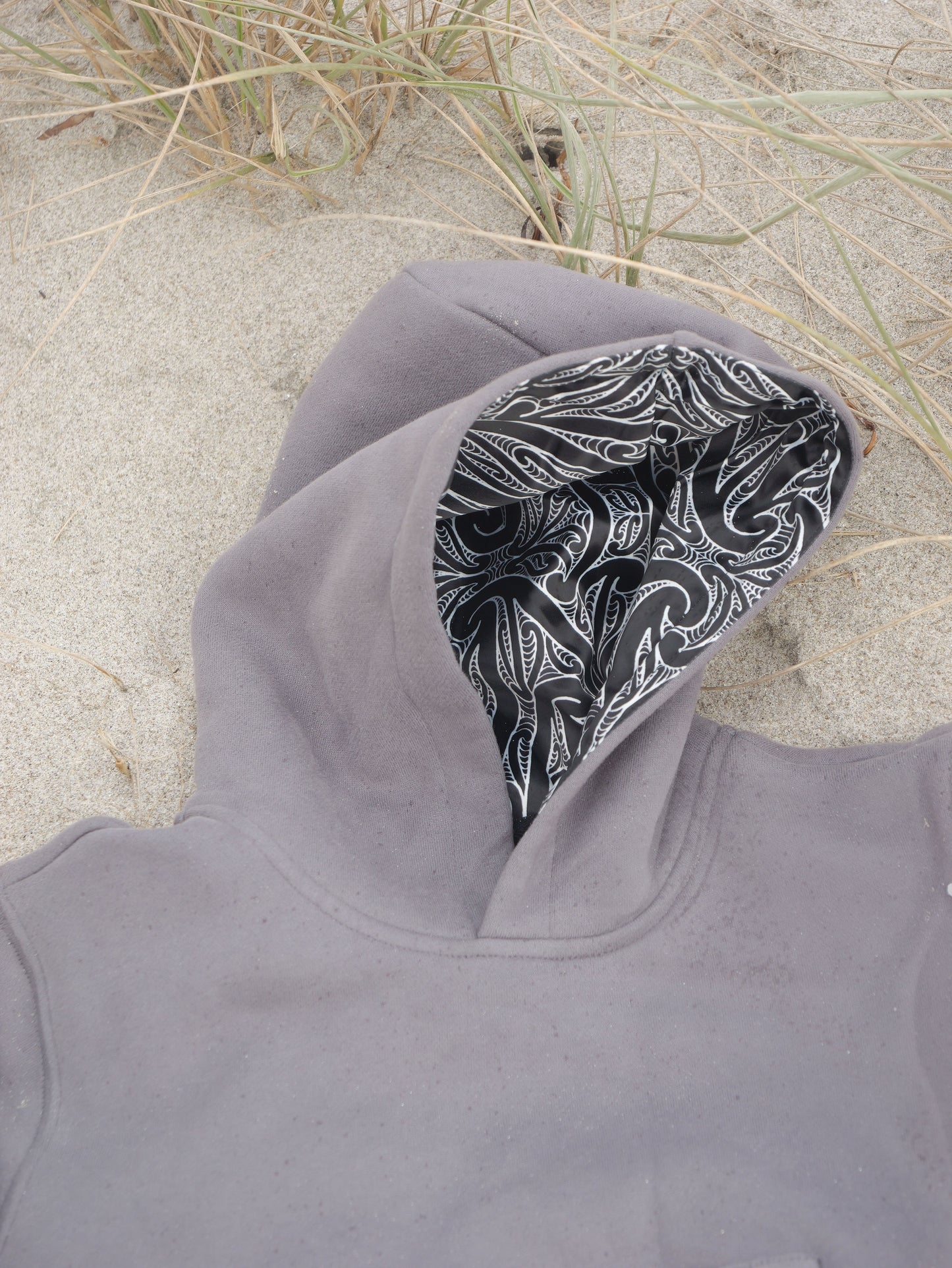 Tamariki Poutama Hoodie - Slate Grey