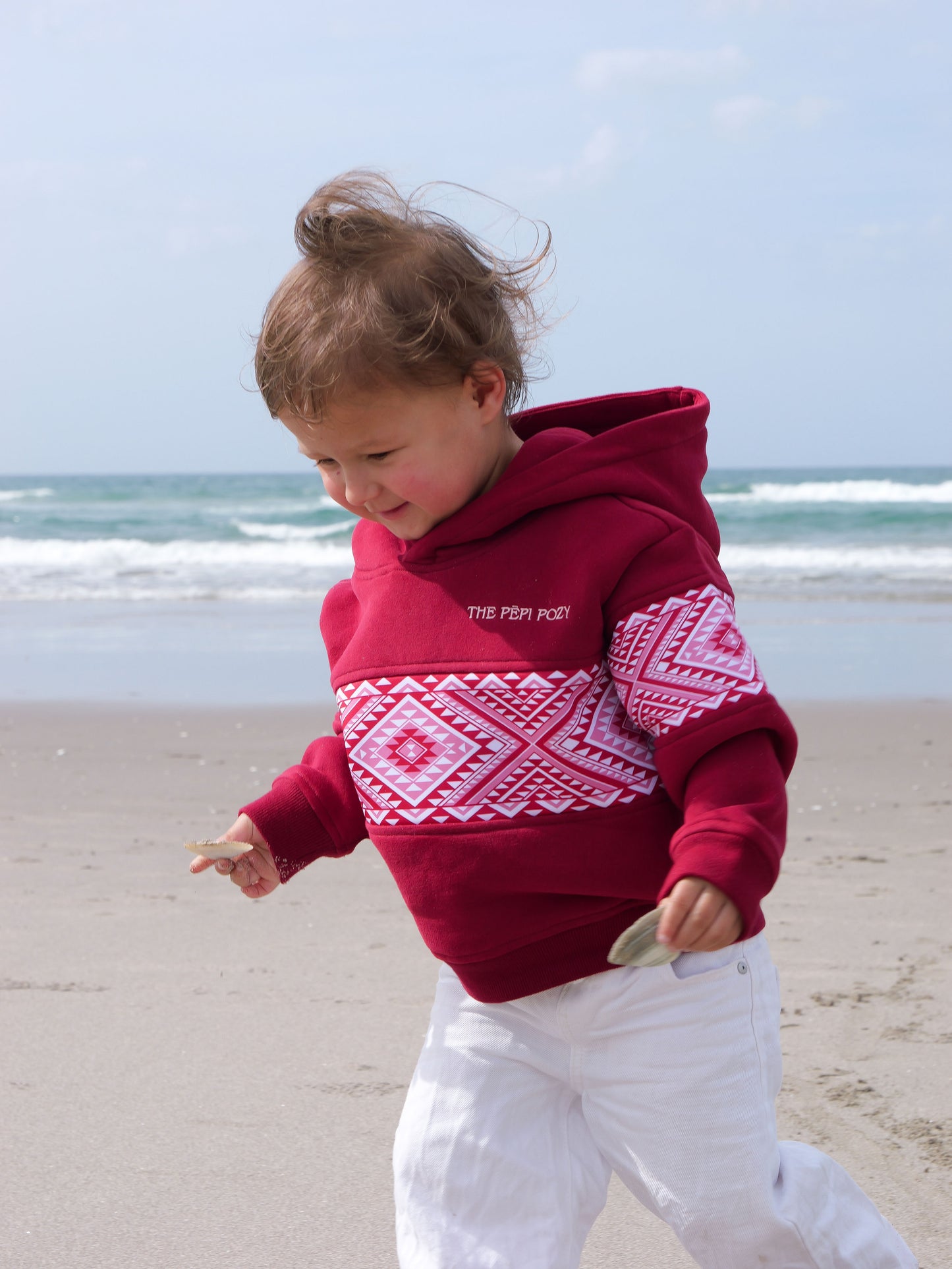Māwhero Tāniko Hoodie - Tamariki