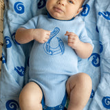 Hei Matau Ribbed Bodysuit