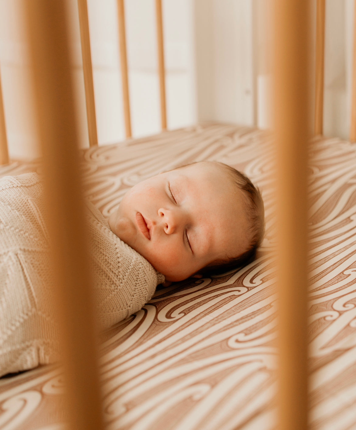 Manaaki Cot Sheet - Parauri