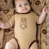 Hei Tiki Ribbed Bodysuit - Parauri