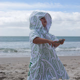Kākāriki Tamariki Hooded Towel