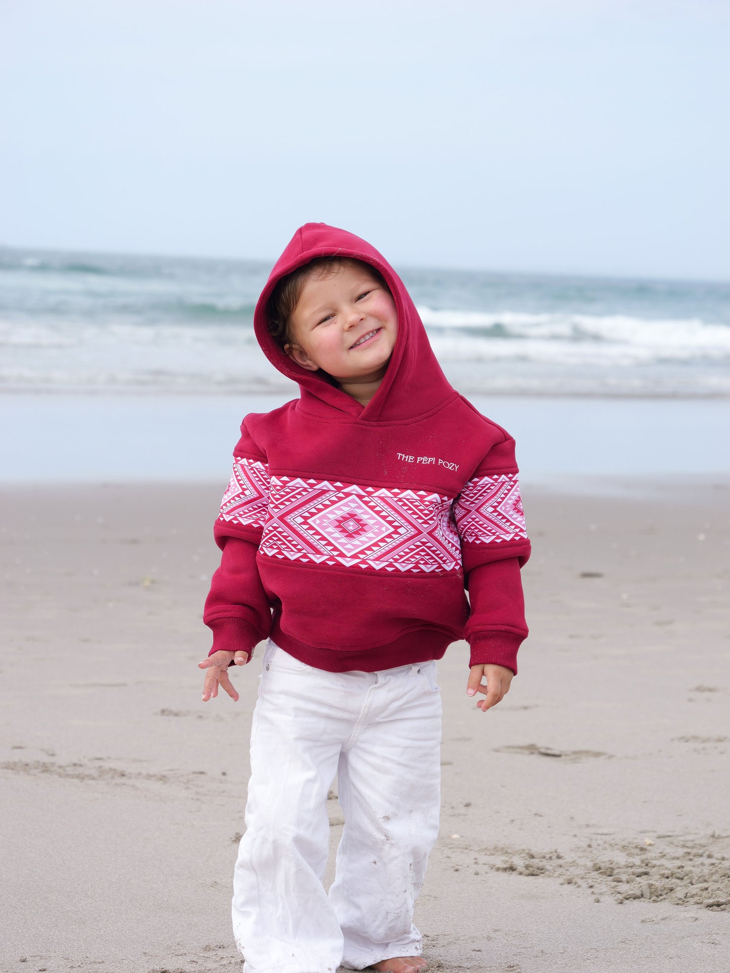 Māwhero Tāniko Hoodie - Tamariki