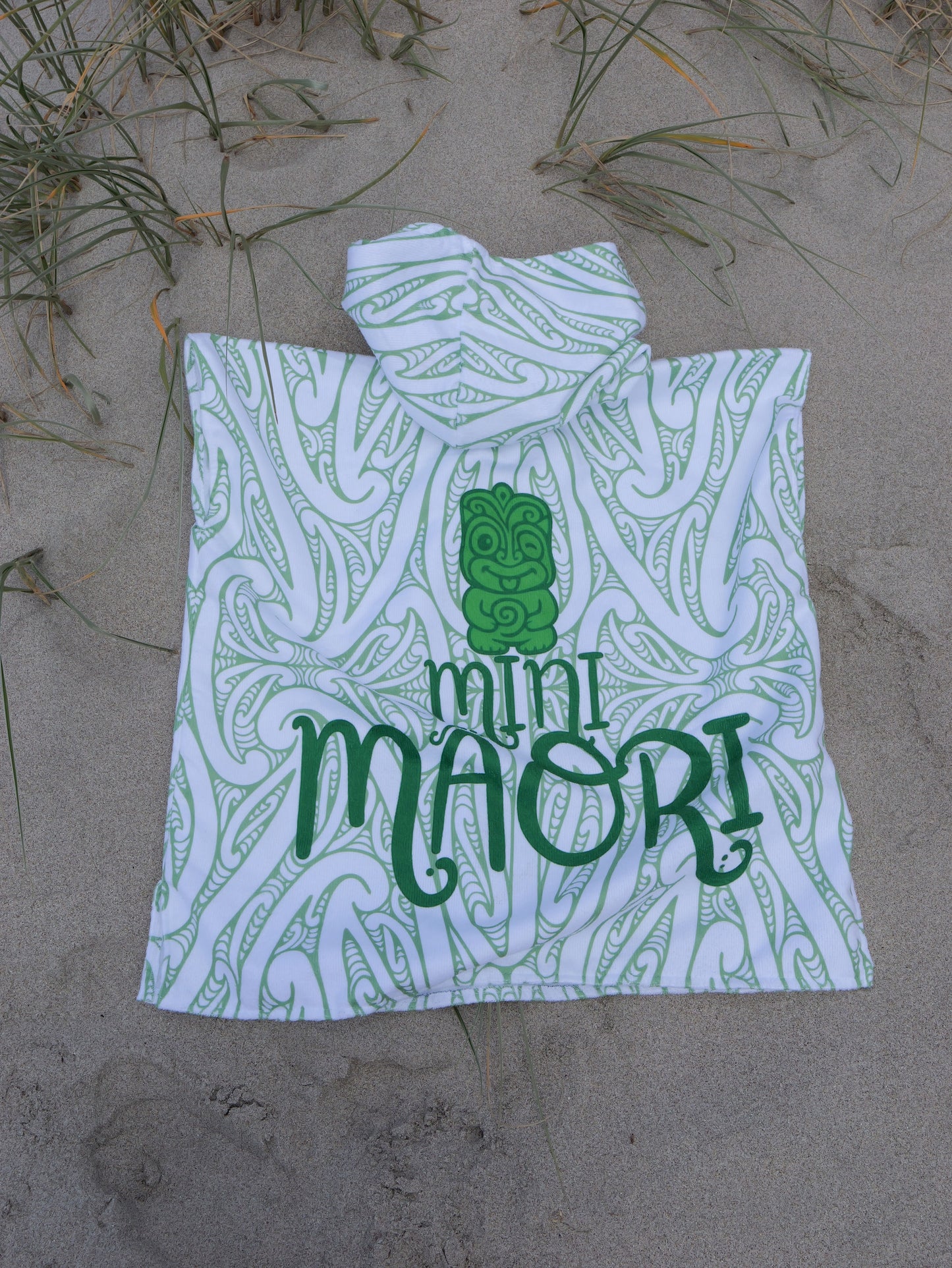 Kākāriki Tamariki Hooded Towel