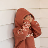 *Pre-order* Kaitiaki Tamariki Hoodie - Rust