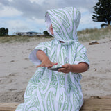 Kākāriki Tamariki Hooded Towel