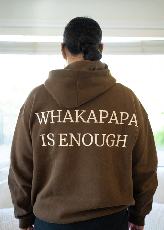 Whakapapa Zip Up Hoodie - Adults