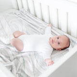 Cot Size Minky Paraikete - Kākāriki