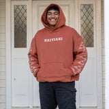 *Pre-order* Kaitiaki Adults Hoodie - Rust