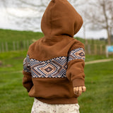 *Pre-order* Tamariki Tāniko Hoodie - Parauri