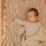 Manaaki Cot Sheet - Parauri