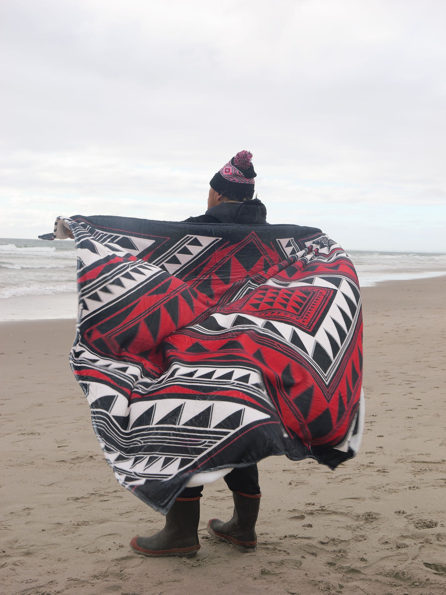 Tāniko Throw Size Paraikete