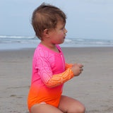 High-Vis Swimsuit - Girls