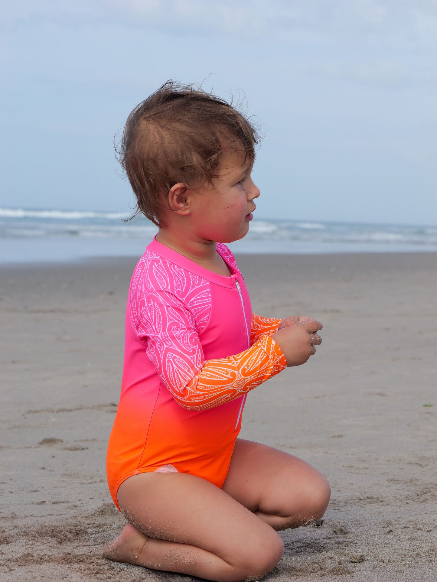 High-Vis Swimsuit - Girls