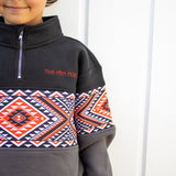 OG Tāniko 1/4 Zips - Tamariki