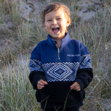 Tamariki Tāniko 1/4 Zip - Kahurangi