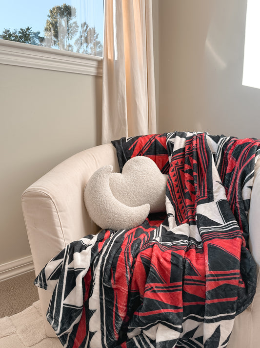 Tāniko Throw Size Paraikete