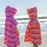 Hooded Towel - Karaka Tāniko