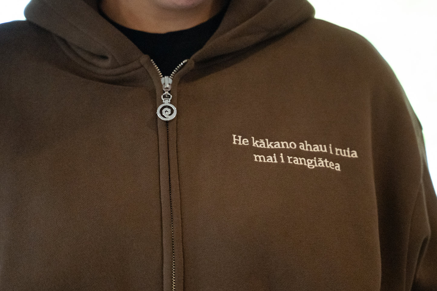 Whakapapa Zip Up Hoodie - Adults