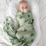 Taonga Pēpi Wrap - Kākāriki