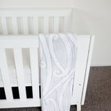 Cot Size Minky Paraikete - Kākāriki