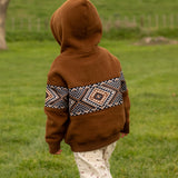 *Pre-order* Tamariki Tāniko Hoodie - Parauri