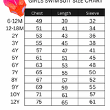 High-Vis Swimsuit - Girls