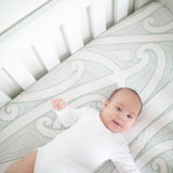 Cot Size Minky Paraikete - Kākāriki