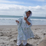 Kākāriki Tamariki Hooded Towel