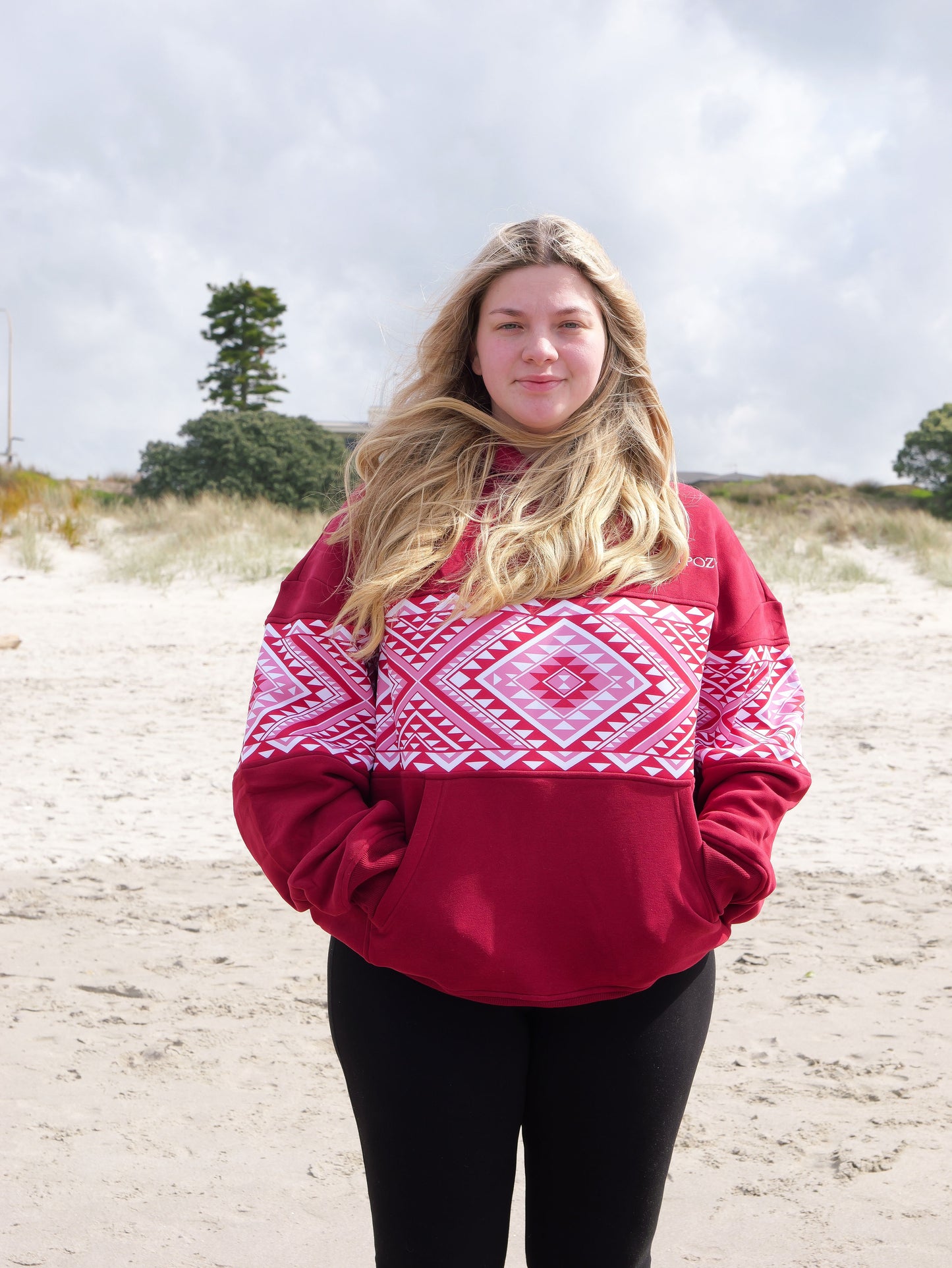 Māwhero Tāniko Hoodie - Adults