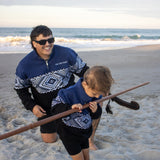 Adults Tāniko 1/4 Zip - Kahurangi