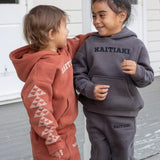 *Pre-order* Kaitiaki Tamariki Tracksuit - Grey