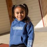 Wā Kāinga Tamariki Hoodie - Kahurangi