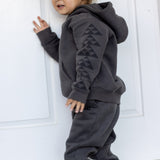 *Pre-order* Kaitiaki Tamariki Tracksuit - Grey