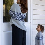 Grey Tāniko Knit - Adults