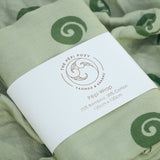 Taonga Pēpi Wrap - Kākāriki