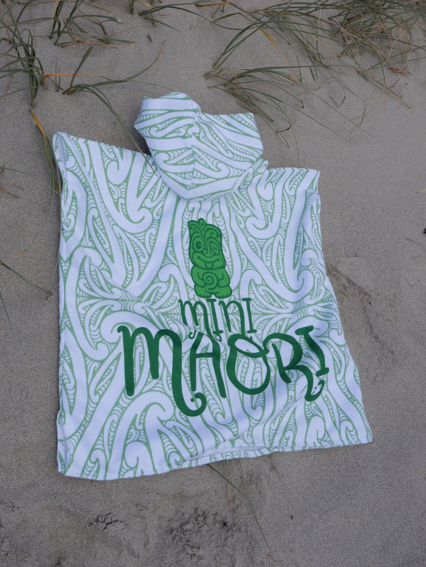 Kākāriki Tamariki Hooded Towel