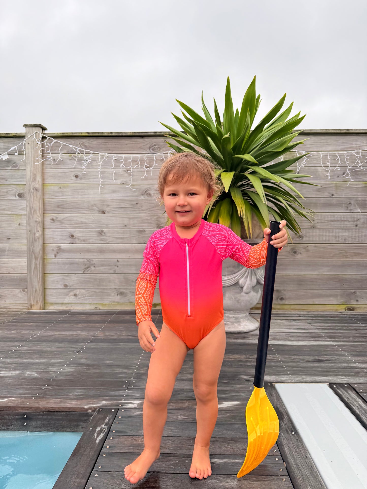 High-Vis Swimsuit - Girls